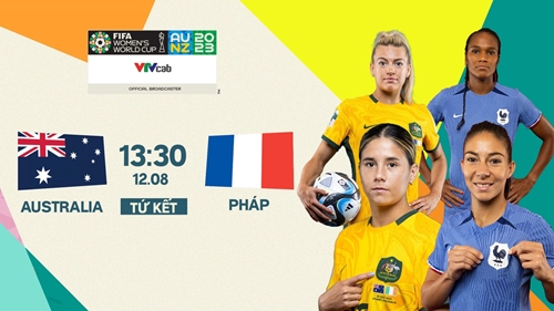 Link xem trực tiếp Pháp và Australia (tứ kết World Cup nữ 2023)